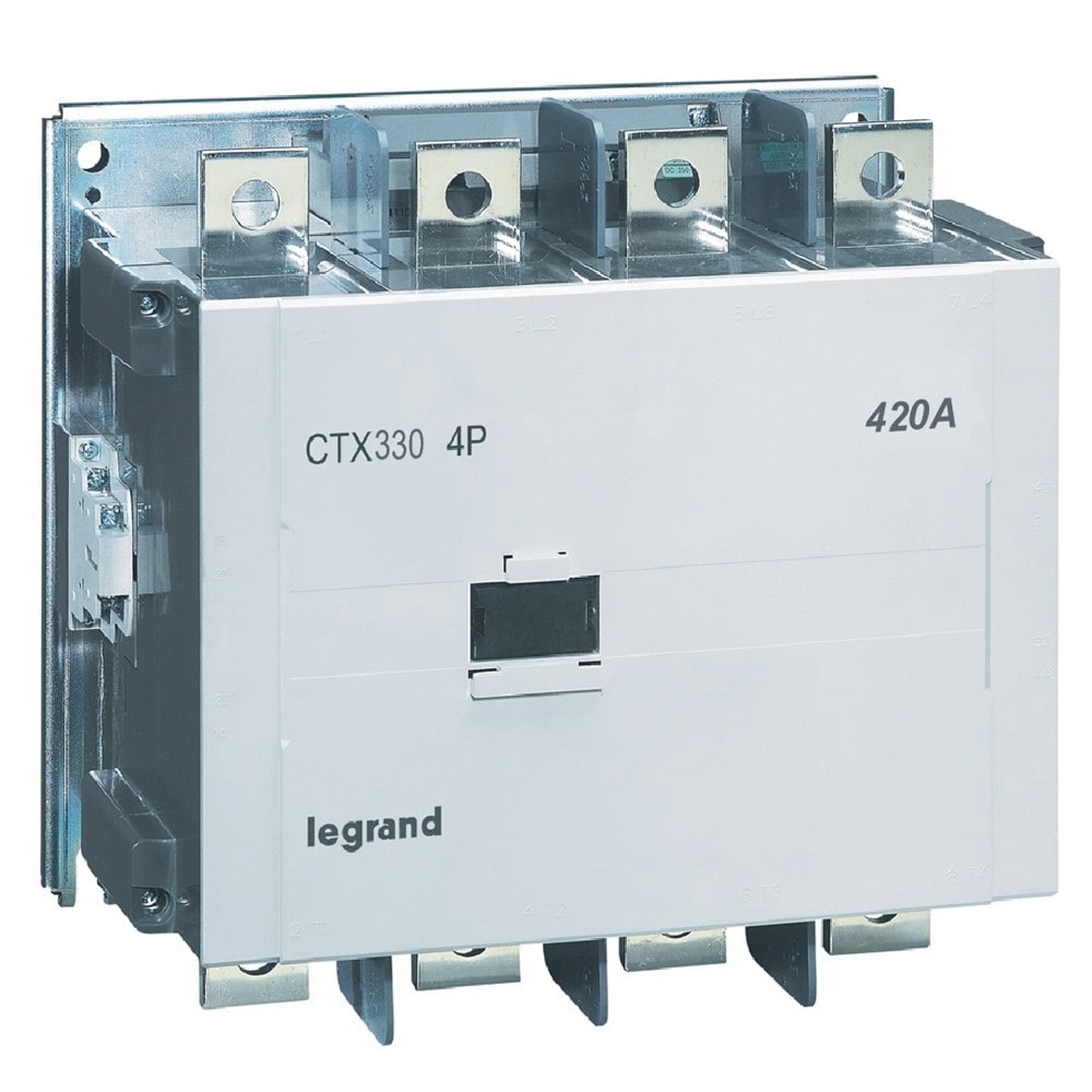 Legrand - Contacteur de puissance CTX3 - 4P - 2NO+2NF - AC 1 420 A / AC 3 330 A