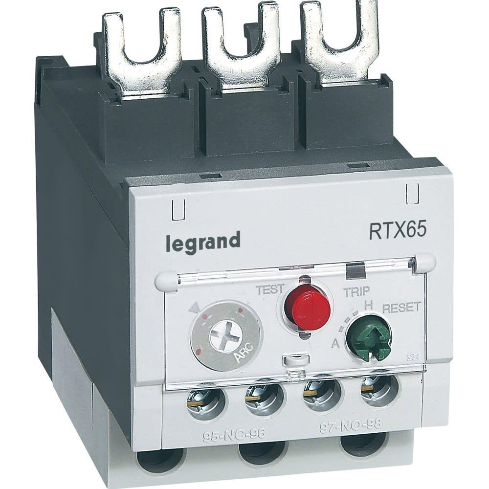 Legrand - Relais thermique RTX3 12A à 18A - classe 10A non différentiel taille 4