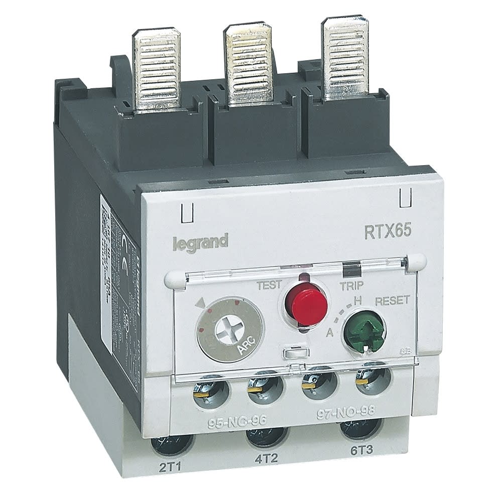 Legrand - Relais thermique RTX3 65 pour contacteurs CTX3 65 - 24 à 36 A