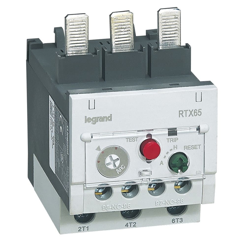 Legrand - Relais thermique RTX3 65 pour contacteurs CTX3 65 - 28 à 40A
