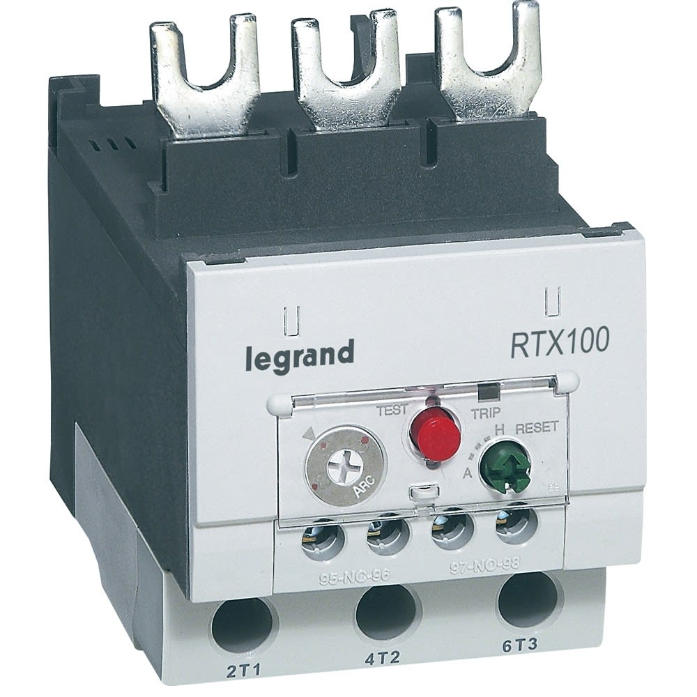 Legrand - Relais thermique RTX3 18A a 25A - classe 10A non differentiel taille 5