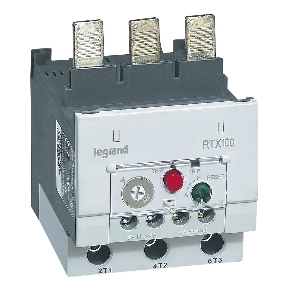 Legrand - Relais thermique RTX3 100 pour contacteurs CTX3 100 - 45 à 65 A