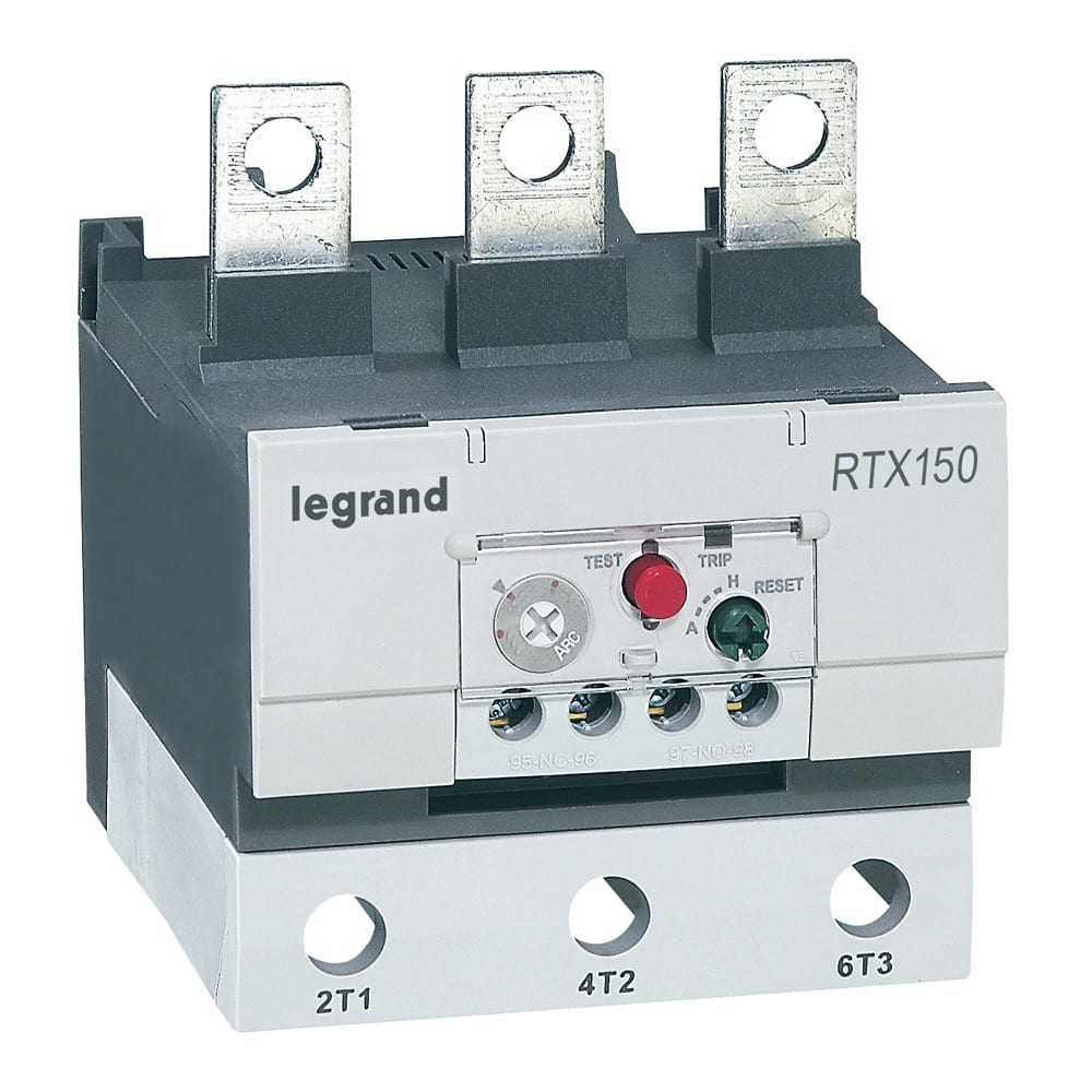 Legrand - Relais thermique RTX3 150 pour contacteurs CTX3 150 - 95 à 130 A