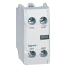 Legrand - Blocs de contacts auxiliaires pour contacteurs CTX3 - montage frontal 1NO + 1NF