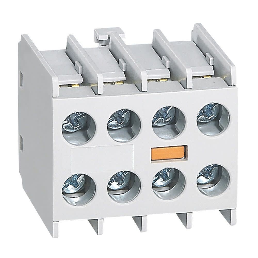 Legrand - Bloc de contacts auxiliaires adaptables pour mini-contacteurs-frontal-3 NO+1 NF