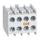 Legrand - Bloc de contacts auxiliaires adaptables pour mini-contacteurs-frontal-1 NO +3 NF