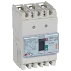 Legrand - Disjoncteur magnétothermique DPX3160 pouvoir de coupure 25kA 400V~ - 3P - 100A