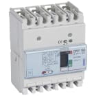 Legrand - Disjoncteur magnétothermique DPX3160 pouvoir de coupure 50kA 400V~ - 4P - 125A