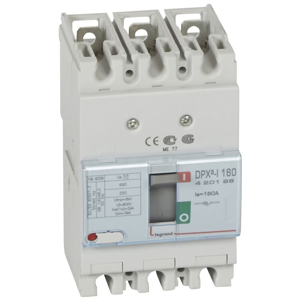 Legrand - Interrupteur à déclenchement libre DPX3-I160 - 3P - 160A