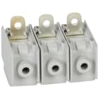 Legrand - Jeu de 3 bornes à cage grande capacité pour DPX3160 magnétothermique