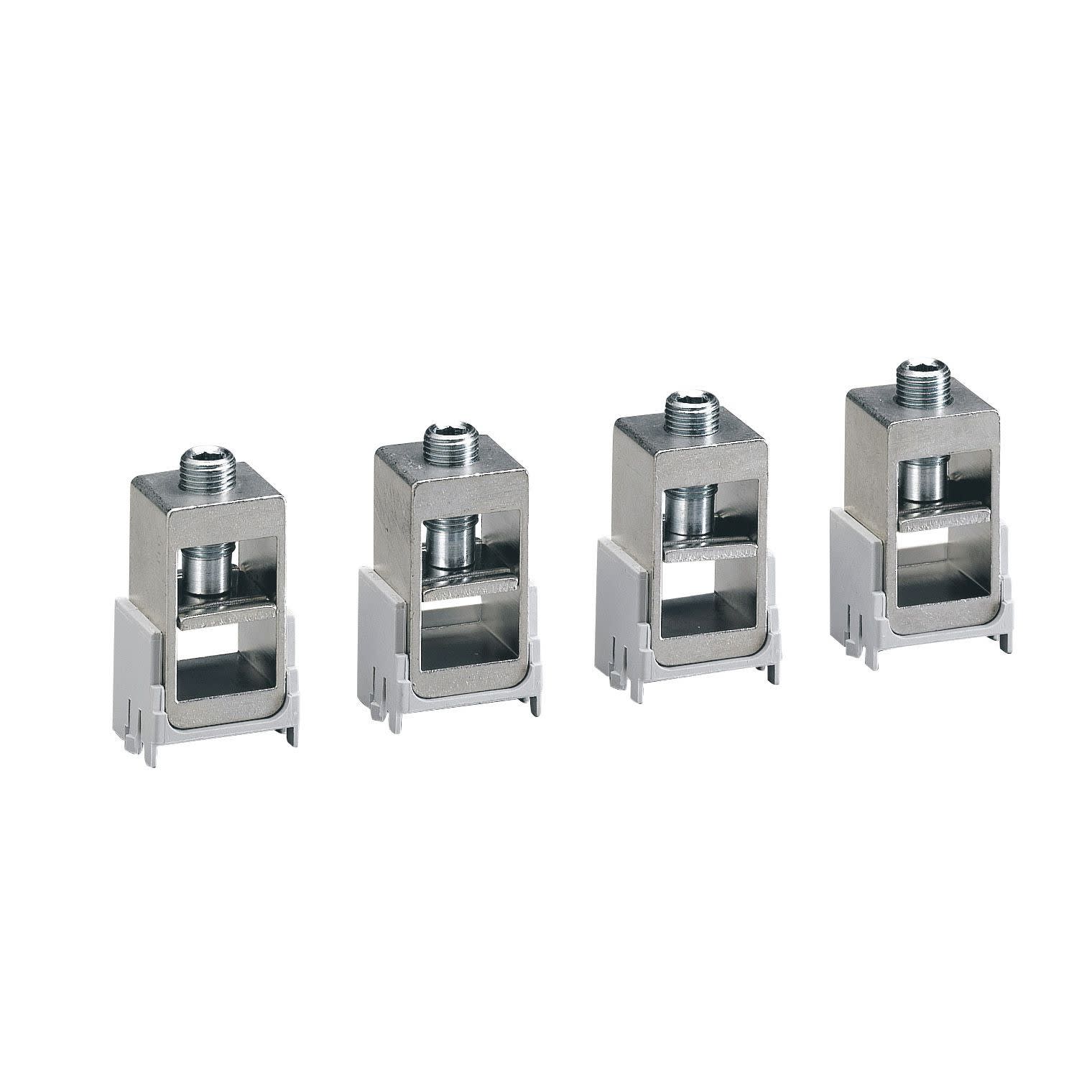 Legrand - Jeu de 4 bornes à cage grande capacité pour DPX3250