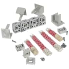 Legrand - Jeu de 4 prises arrière avec tige à méplats orientables pour DPX3250