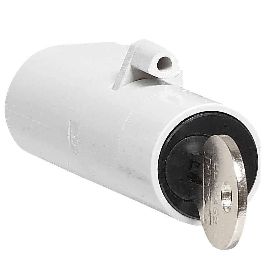 Legrand - Barillet avec clé plate pour bases DPX3250 ou DPX3160 extractible