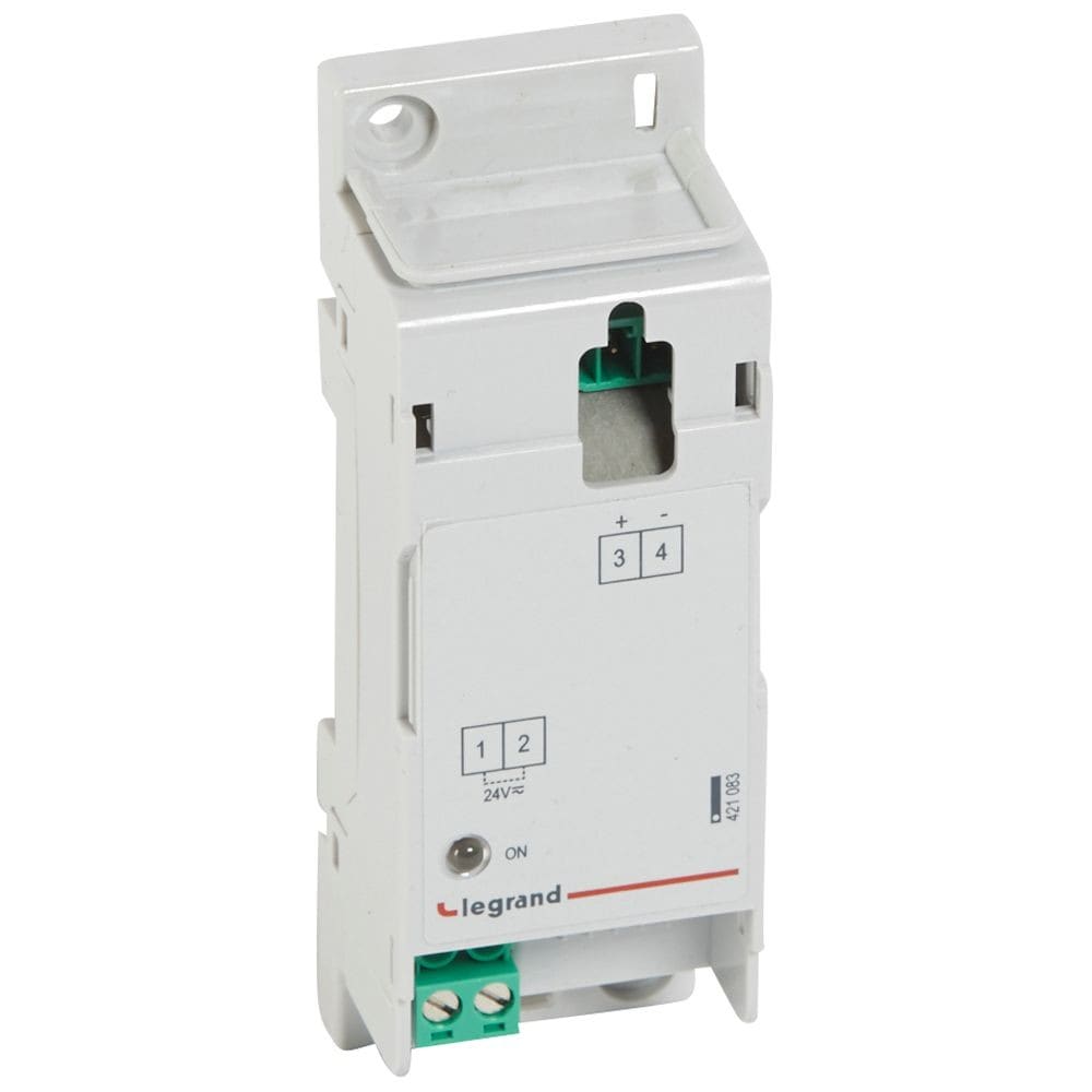 Legrand - Alimentation auxiliaire - DPX/DPX3 avec tension d'entrée 24V~ et 24V= - 2 mod