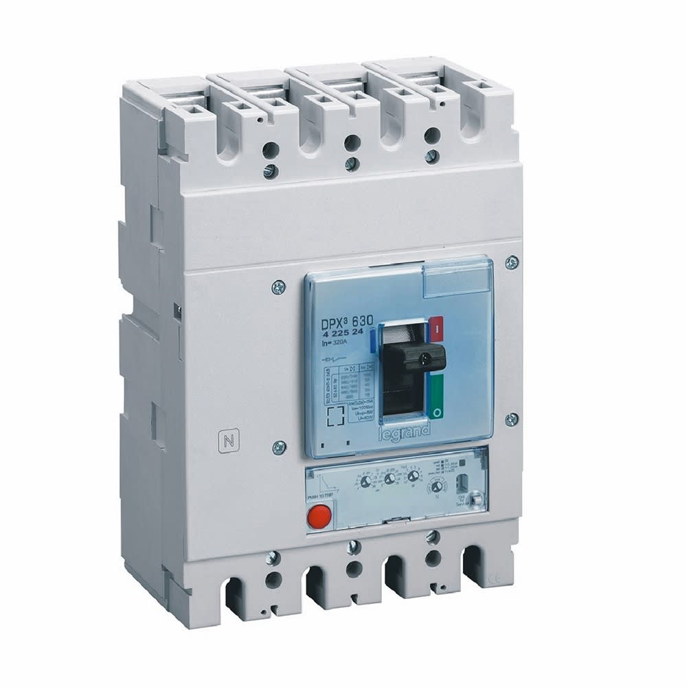 Legrand - Disjoncteur électronique S1 DPX3630 pouvoir de coupure 70kA 400V~ - 4P - 320A