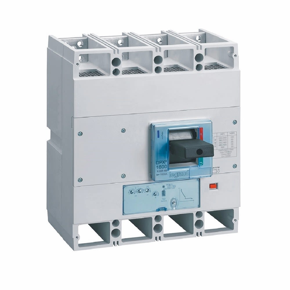 Legrand - Disjoncteur électronique S1 DPX31600 pouvoir de coupure 36kA 400V~ - 4P - 1600A