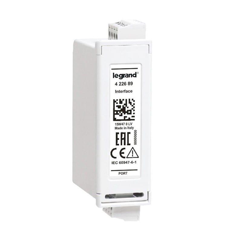 Legrand - Module extractible pour boîtier d'automatisme avec interface RS485 optoisolée