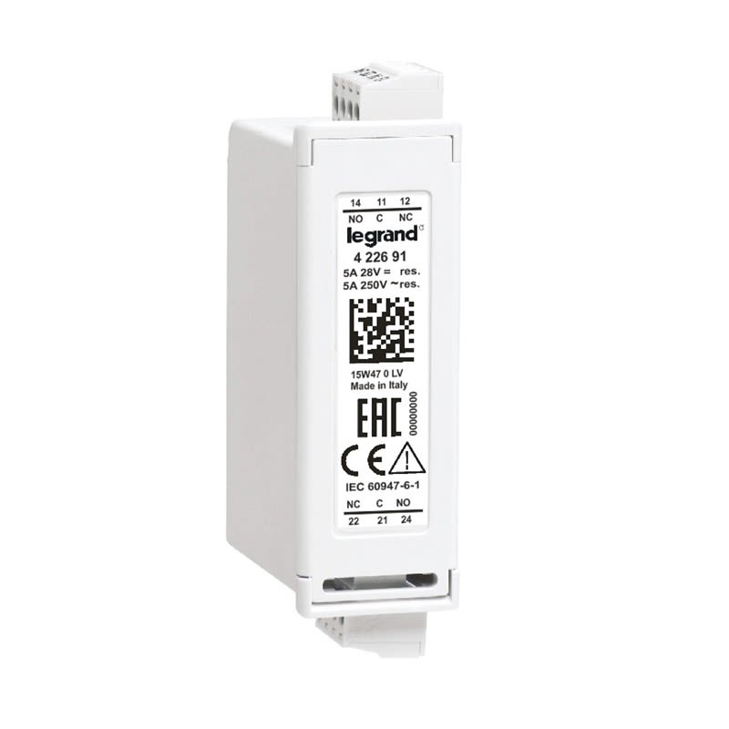 Legrand - Module extractible pour boîtier d'automatisme - 4 sorties de relais