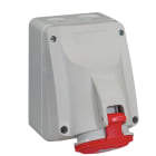 Legrand - Prise saillie fixe P17 IP44 32A - 380V~ à 415V~ - 3P+T