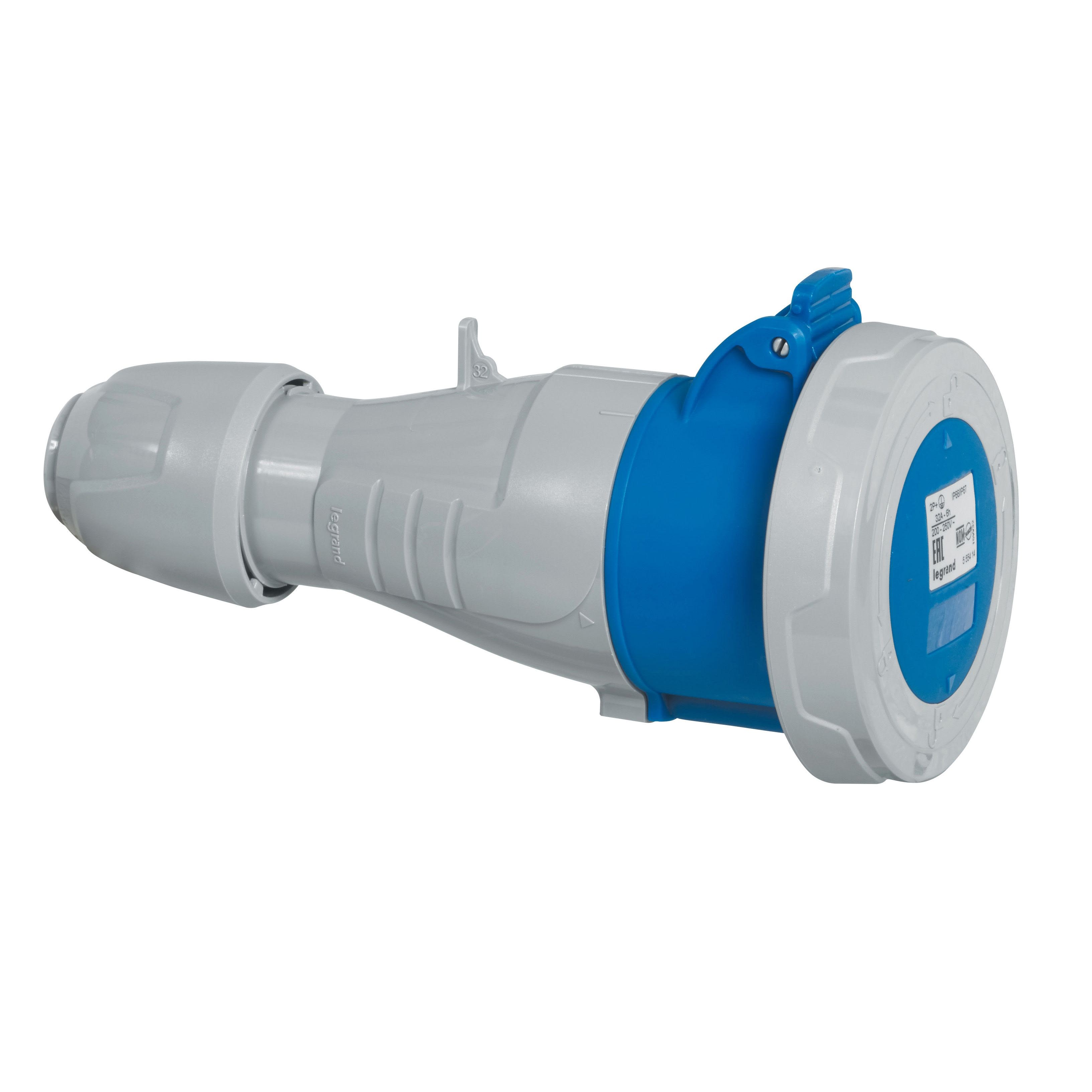 Legrand - Prise mobile P17 IP66/67 32A - 200V~ à 250V~ - 2P+T