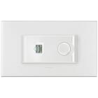 Legrand - PLAQUE DE FINITION ARTEOR 4 MODULES CARRE BLANC