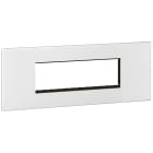 Legrand - PLAQUE DE FINITION ARTEOR 6 MODULES CARRE BLANC