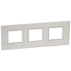 Legrand - PLAQUE DE FINITION ARTEOR 3X2 MODULES CARRE STAINLESS STEEL