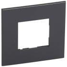 Legrand - PLAQUE DE FINITION ARTEOR 2 CARRE MODULE FB-SCH GRAPHITE