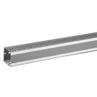 Legrand - Goulotte Lina 25 60x60mm PVC gris RAL7030 - longueur 2m