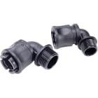 Legrand - Raccord coudé 90° pour conduit flexible RTA polyamide Ø7mm ISO12