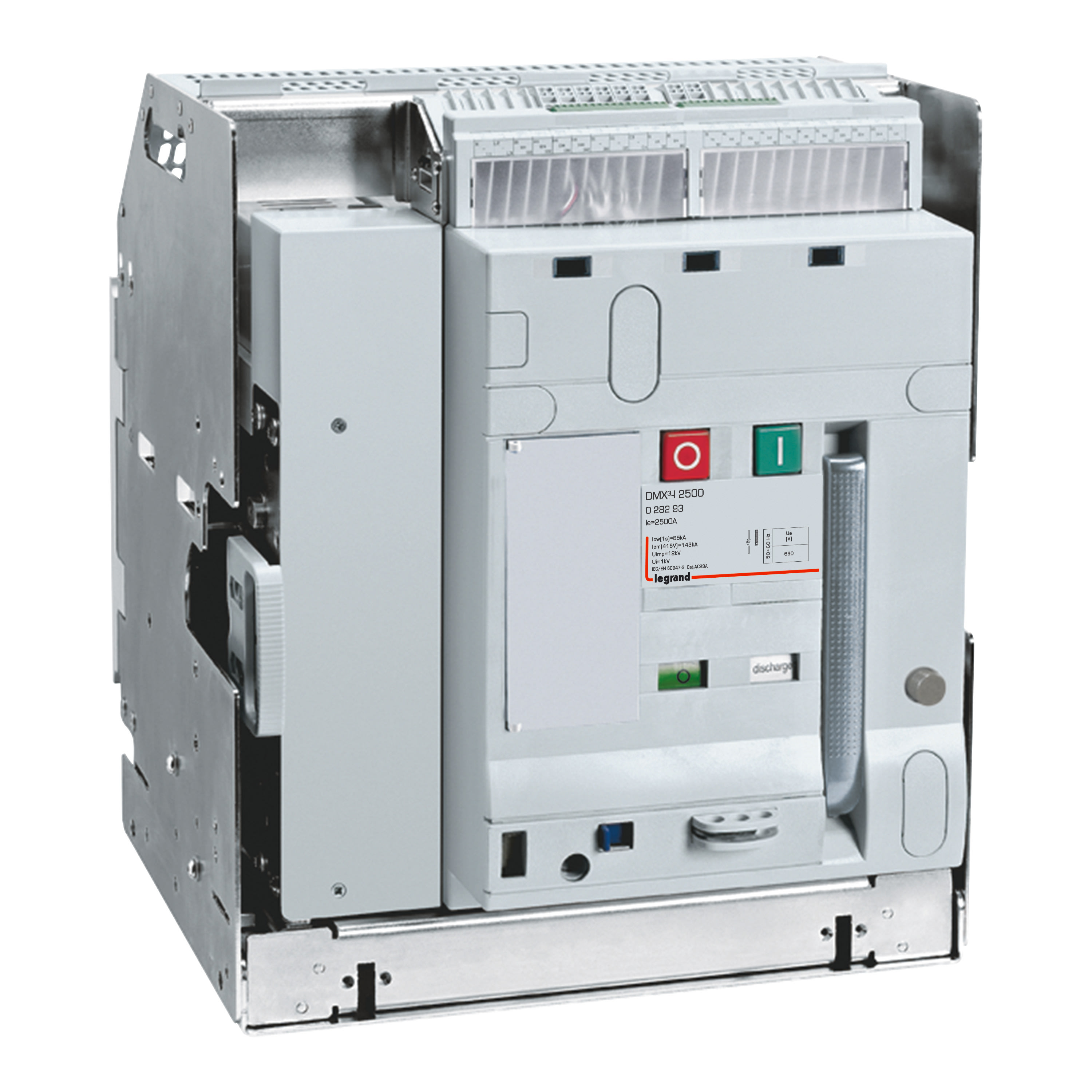 Legrand - Interrupteur ouvert débrochable DMX3-I2500 4P 2500A - taille 1