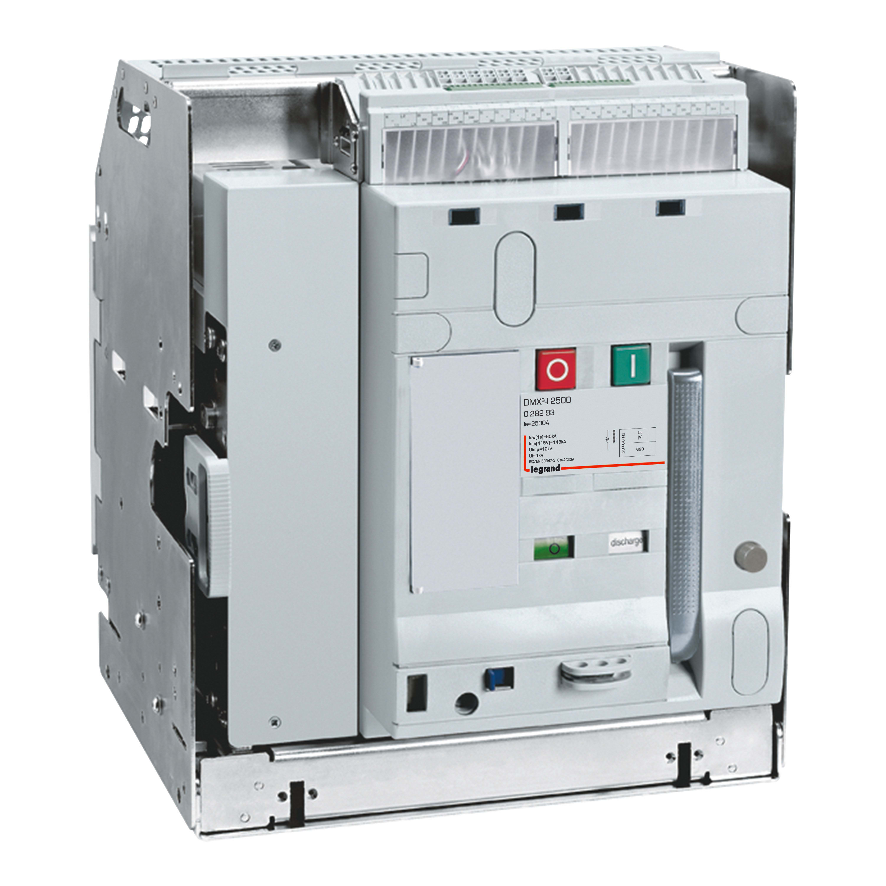 Legrand - Interrupteur ouvert débrochable DMX3-I2500 4P 2500A - taille 1