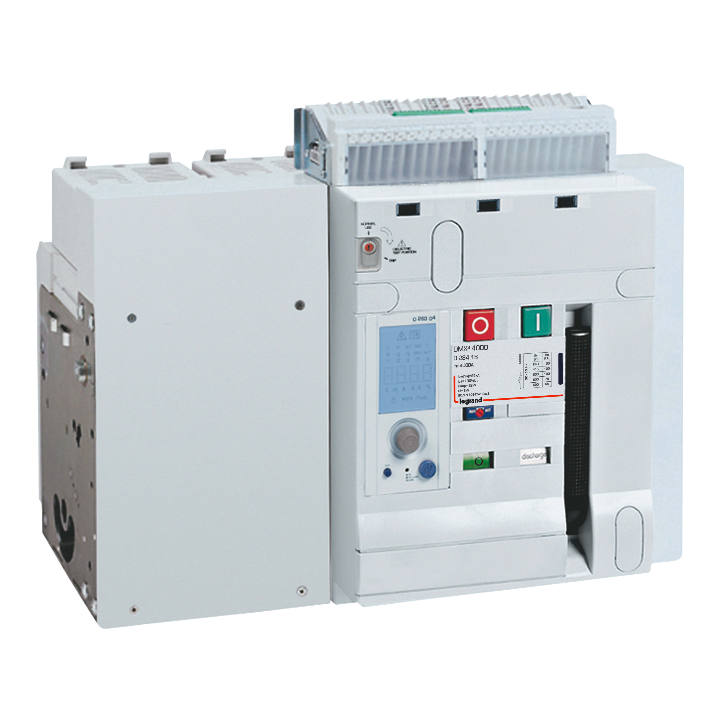 Legrand - Disjoncteur ouvert fixe DMX34000 100kA 4P 4000A