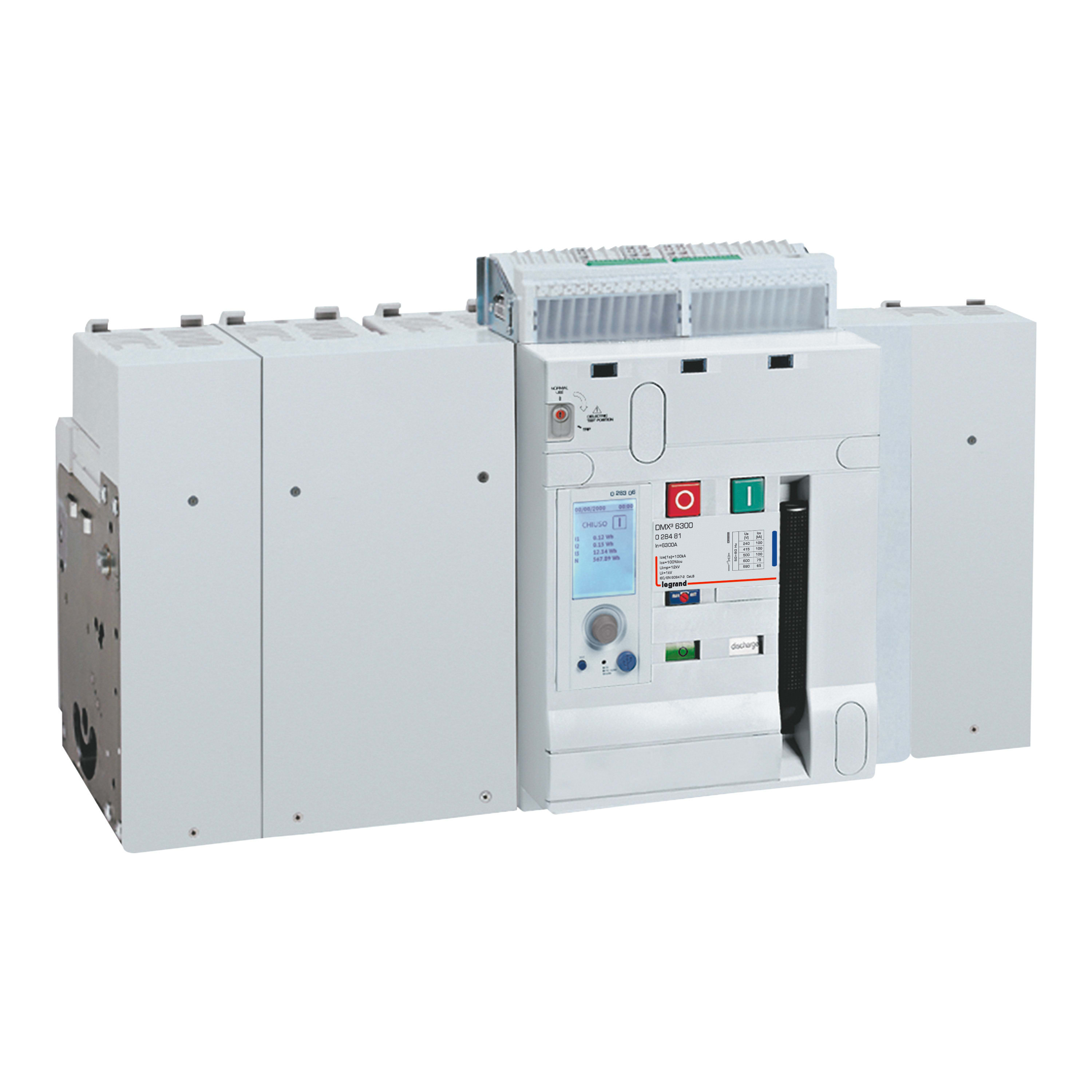 Legrand - Disjoncteur ouvert fixe DMX36300 100kA 3P 6300A