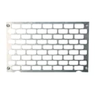 Legrand - Plaque perforée pour coffret étanche Plexo3 12 modules - hauteur 150mm