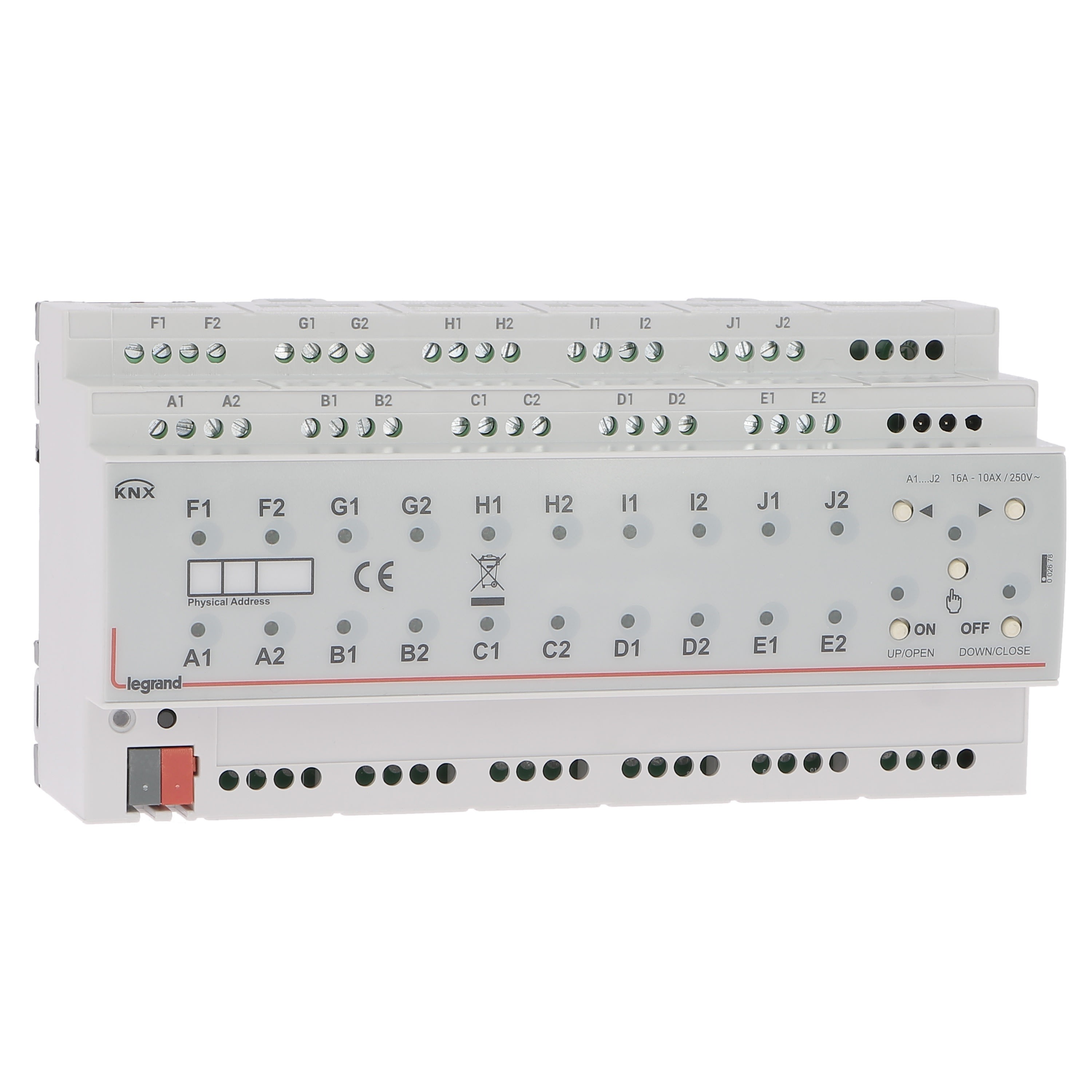 Legrand - Controleur multiapplication BUS KNX modulaire 20 sorties