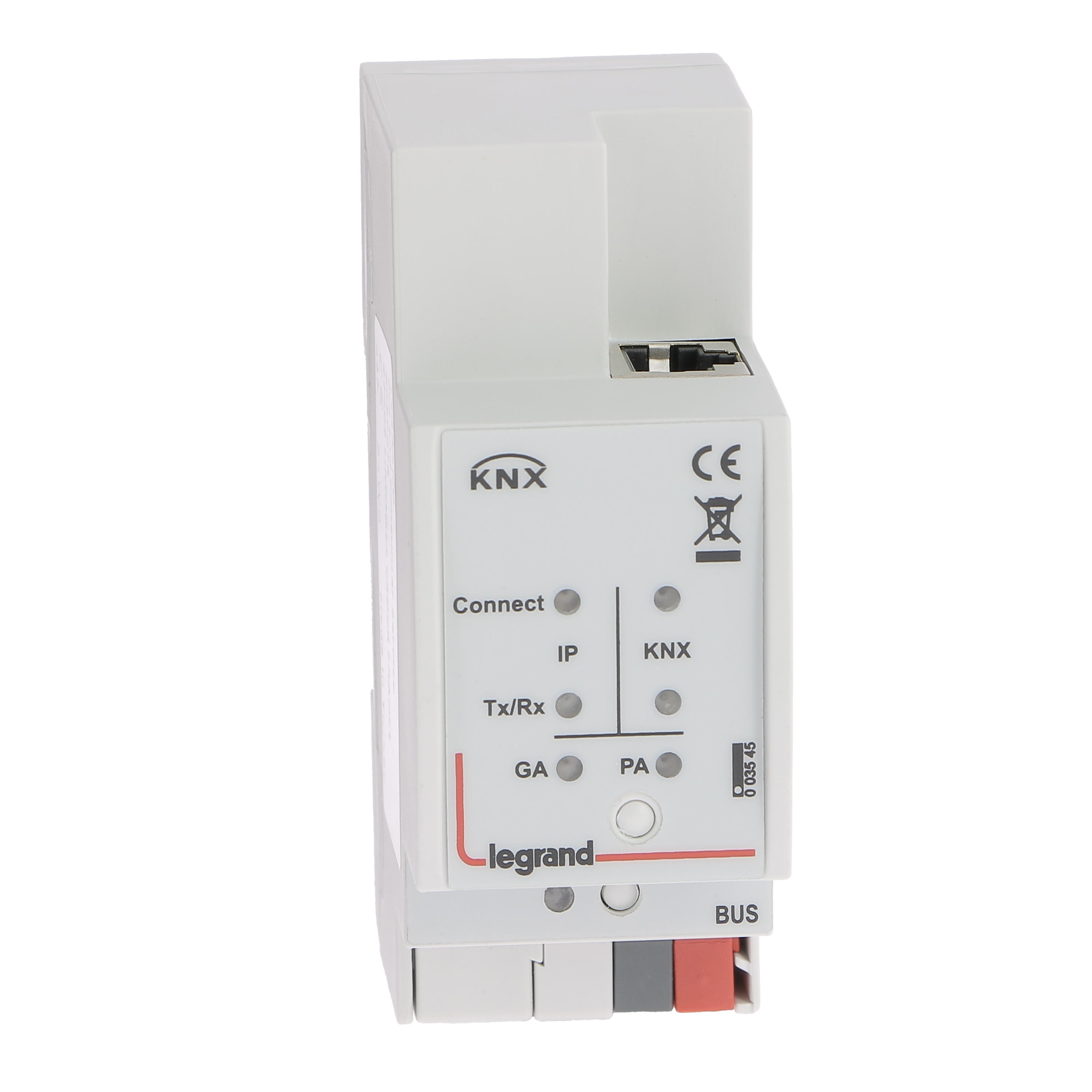 Legrand - Routeur IP modulaire - BUS KNX - 2 modules