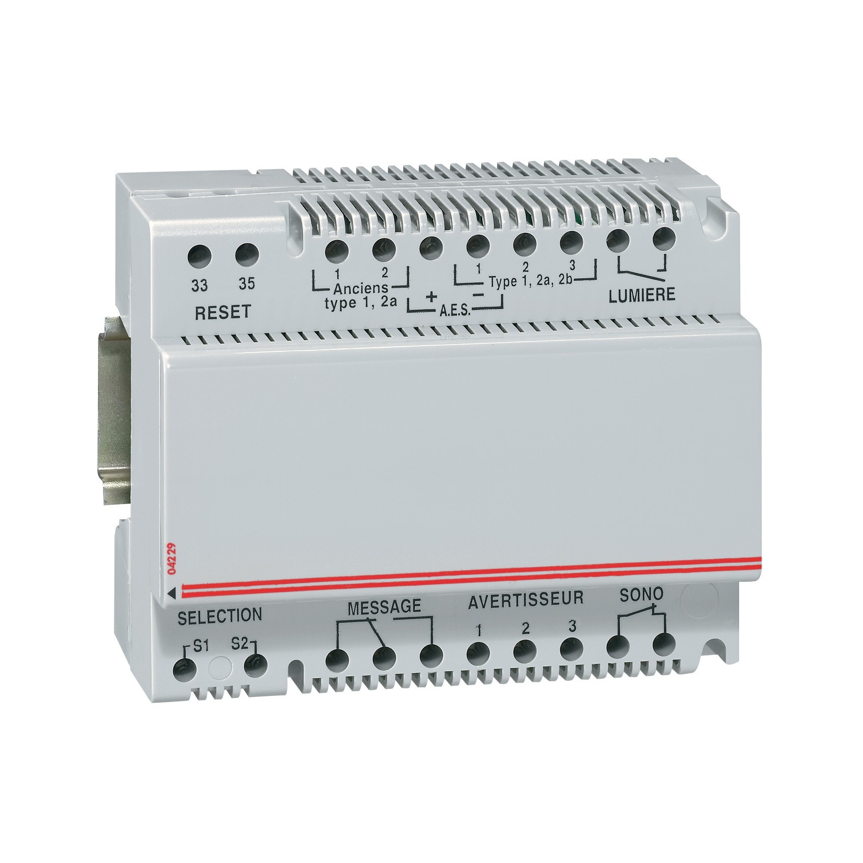 Legrand - Coffret de gestion des asservissements -associer AES 061479-061482-061483-040509