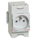 Legrand - Prise de courant modulaire 10A à 16A 250V~ - 2P+T à éclips - 2,5 modules