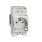 Legrand - Prise modulaire 10A à 16A 250V~ - 2P+T à éclips et à voyant - 2,5 modules