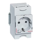 Legrand - Prise de courant modulaire 10 à 16A 250V~ - 2P+T standard allemand - 2,5 modules