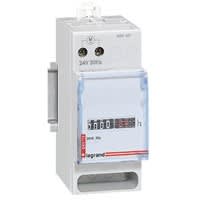 Legrand - Compteur horaire totalisateur modulaire affichage numérique - 24V~ 50Hz 2 mod