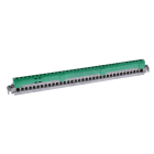 Legrand - Bornier de répartition isolé IP2X terre - 2 connexions 6-25mm² -vert -long.276mm