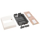 Legrand - Support 6 modules appareil modulaire - goulotte DLP monobloc - couvercle 130mm