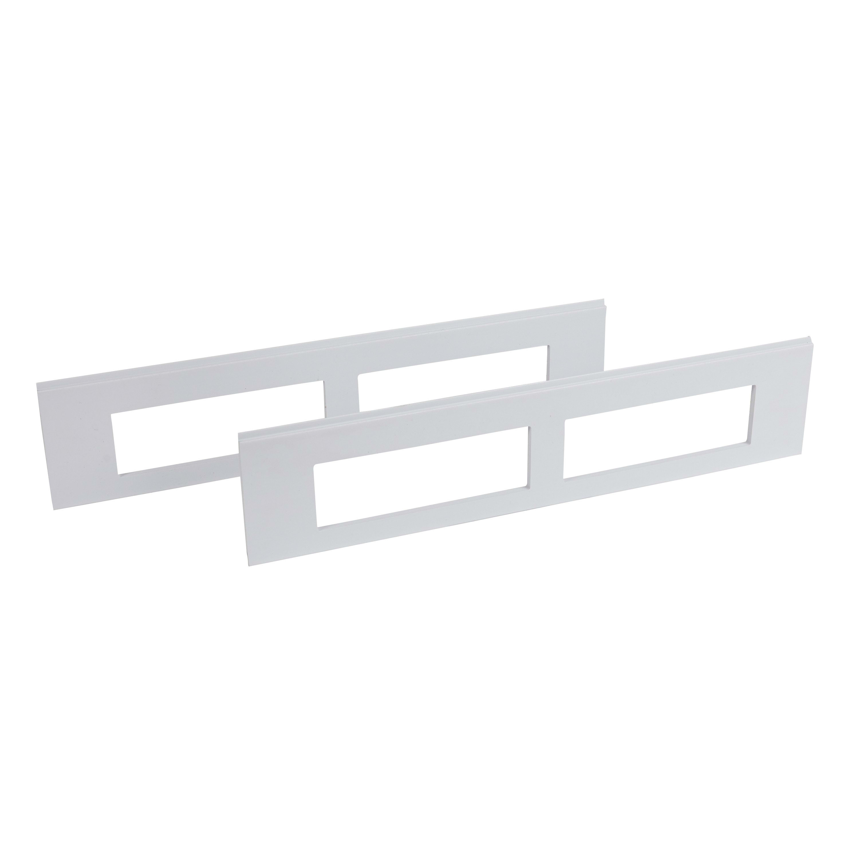 Legrand - Kit d'association XL3160 - 2 flancs découpés/percés - 2 renforts - 8 vis