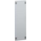 Legrand - Plastron plein métal 1/4 tour pour gaines à câbles XL3400 - hauteur 550mm