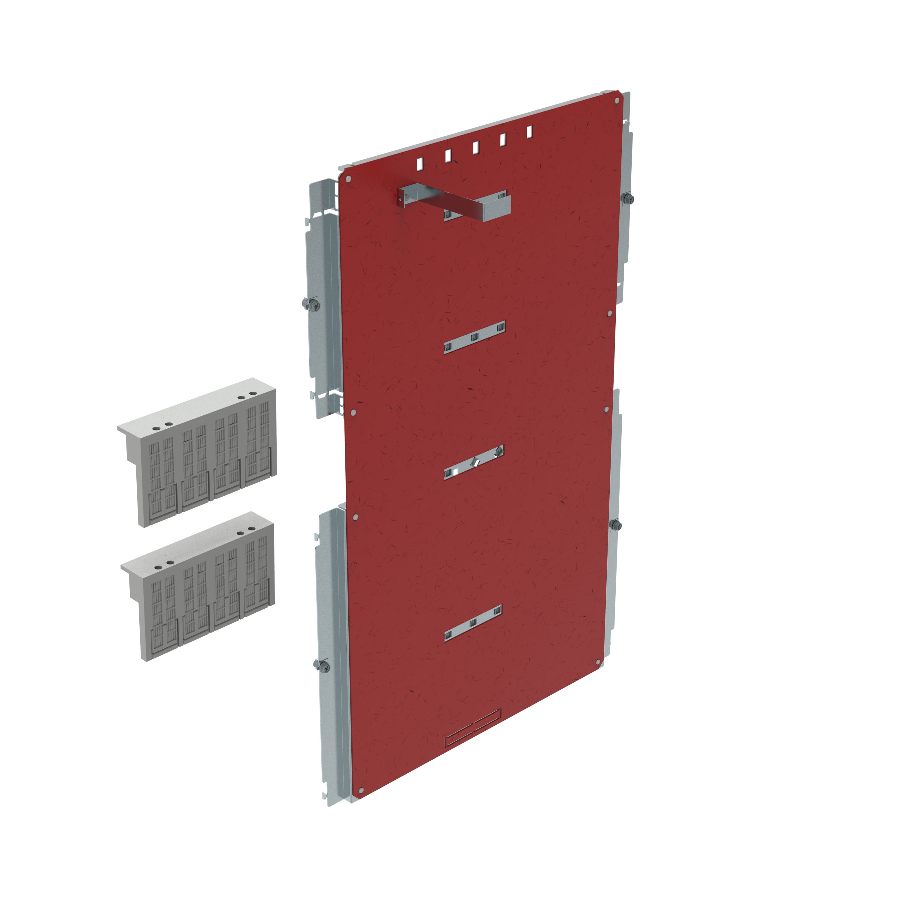 Legrand - Platine tarif jaune XL3400 - DPX-IS 630 (400 A) et DPX3 630 (400 A) - vertical