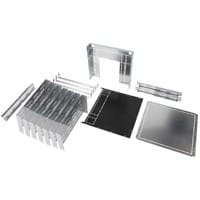 Legrand - Kit caisson formes XL3 DMX32500/4000 pour armoire larg.24 modules prof.725mm