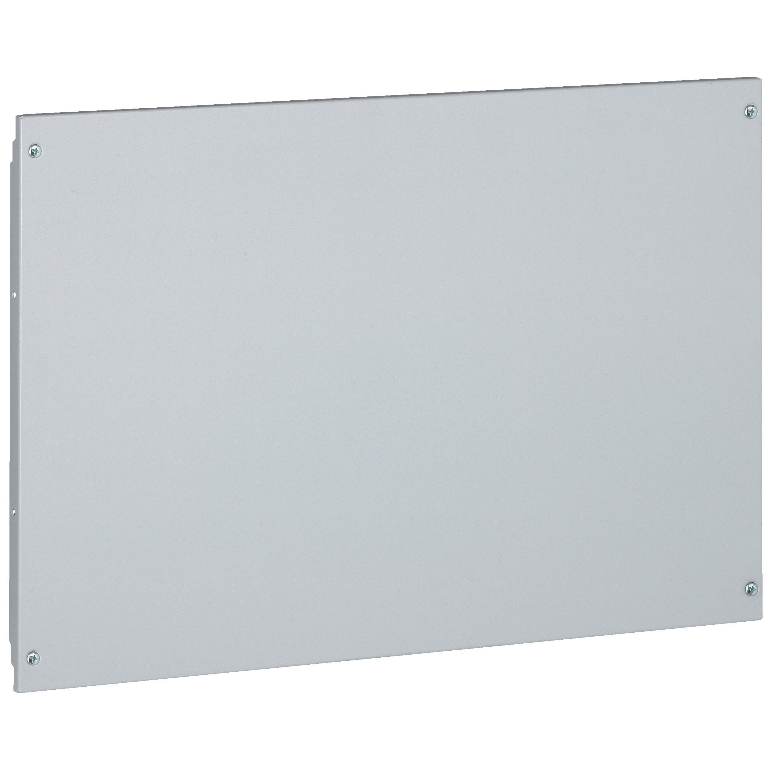 Legrand - Plastron plein métal à vis pour XL34000 et XL3800 - hauteur 200mm - 36 modules