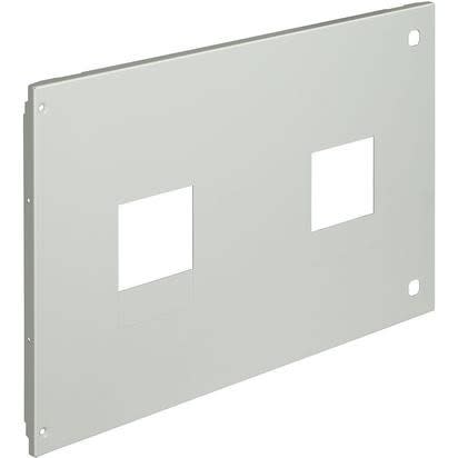 Legrand - Plastron métal des inverseurs de sources à vis pour 2 DPX3630 fixes dans XL34000